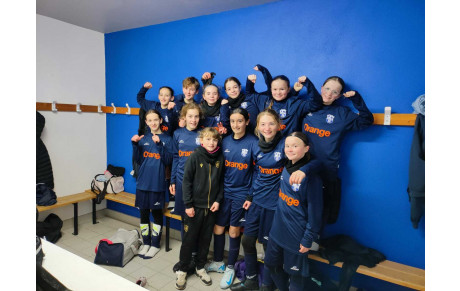 Les U13F invaincues !